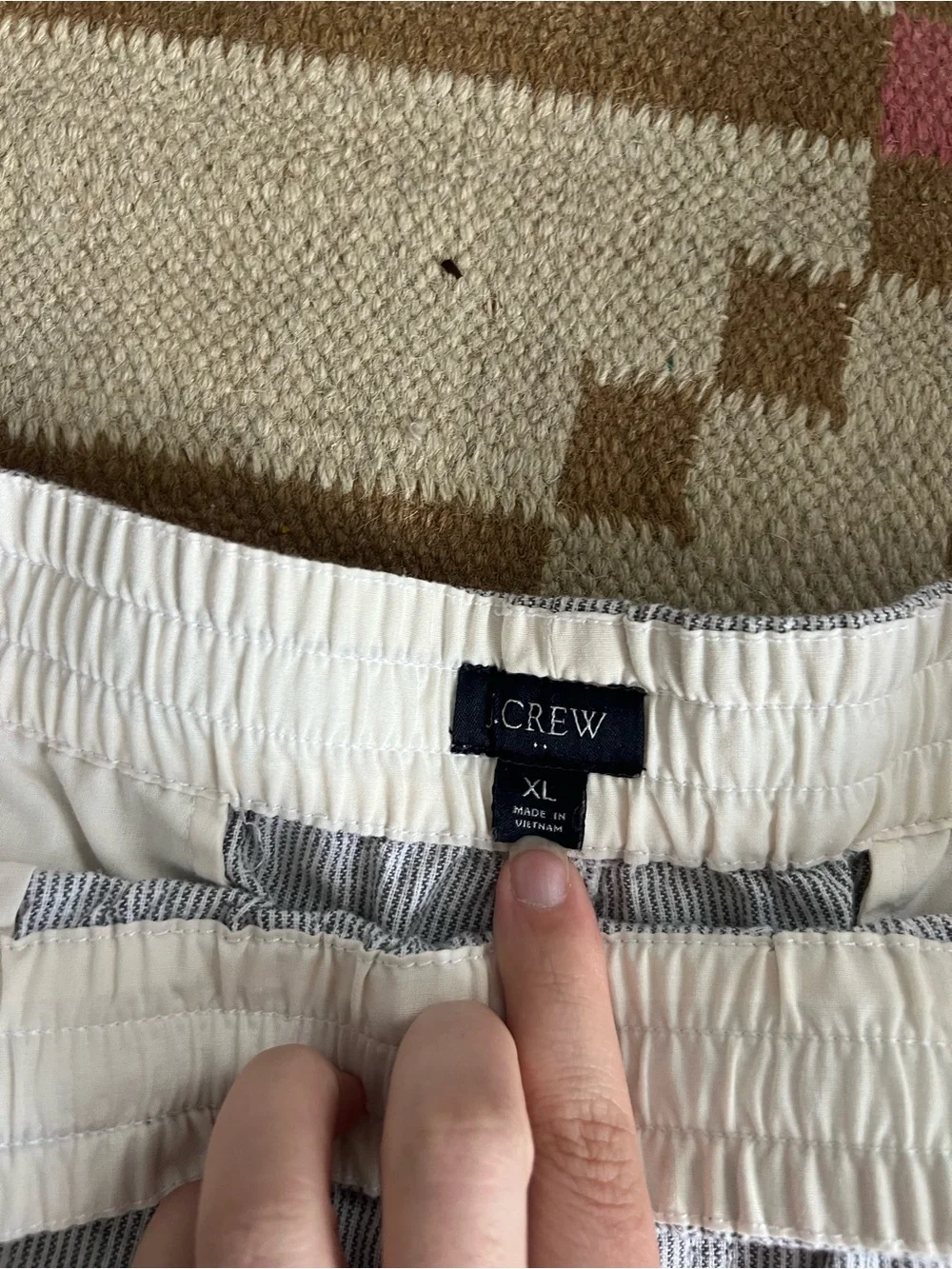 J. Crew Linen Blend Dock Short- 6in Inseam